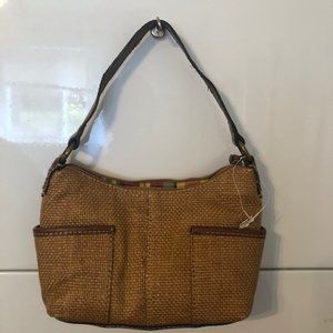 Fossil Woven Shoulder Purse